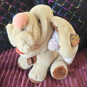 WRINKLES DOG 1984 GANZBROS THE HERITAGE COLLECTION W BONE ATTACHED